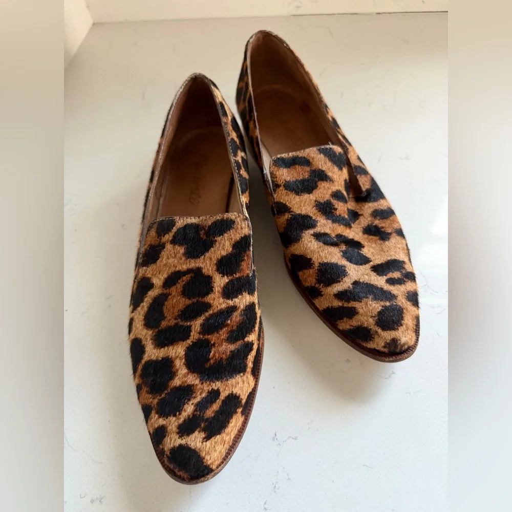 Madewell chetah‎ print flats size 7.5